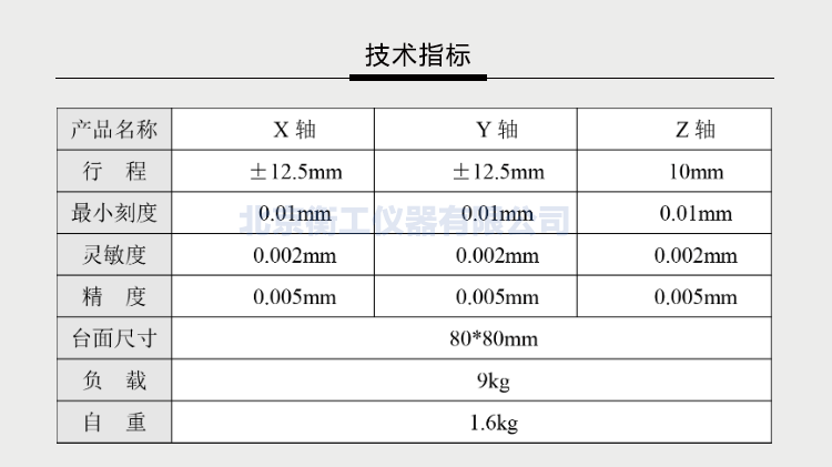 三維調整工作臺衡工HGAM307多自由度組合移動(dòng)臺