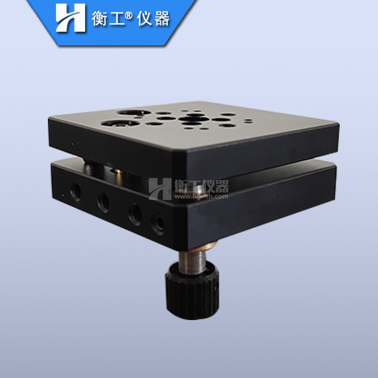 HGIM0405雙軸手動(dòng)傾斜臺光學(xué)精密傾斜俯仰位移臺二維實(shí)驗調整臺