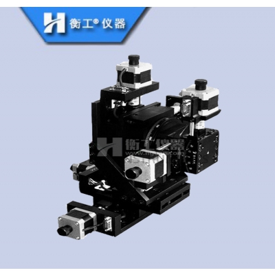 高精密光學(xué)六維電動(dòng)位移臺實(shí)驗升降傾斜多維組合臺六軸微型調整臺