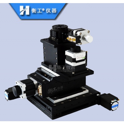 五維電動(dòng)位移臺精密實(shí)驗光學(xué)儀器電控制調整旋轉俯仰多軸滑工作臺