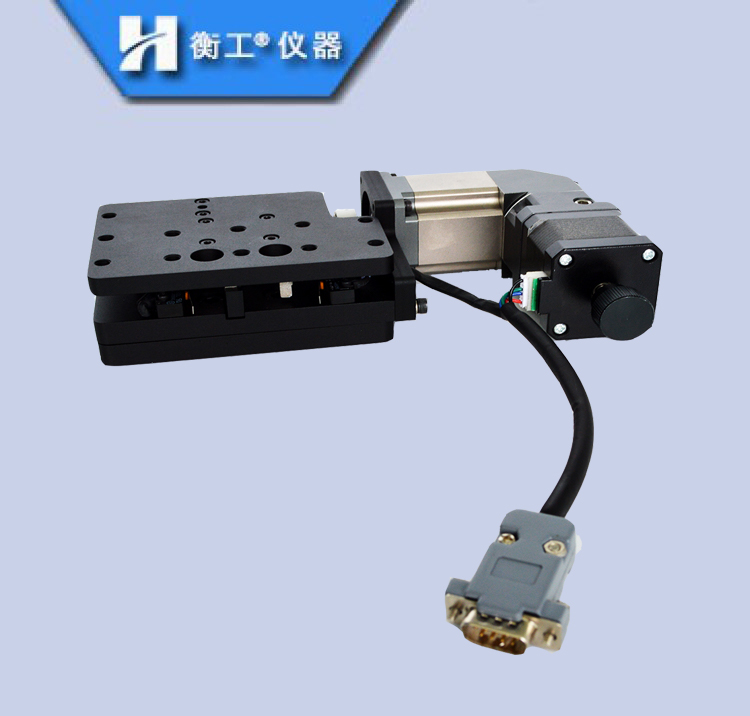 精密光學(xué)電動(dòng)慢速位移臺多維電動(dòng)手動(dòng)組合微型實(shí)驗滑臺微調工作臺HGTA0725