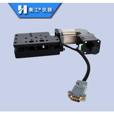 精密光學(xué)電動(dòng)慢速位移臺多維電動(dòng)手動(dòng)組合微型實(shí)驗滑臺微調工作臺HGTA0725
